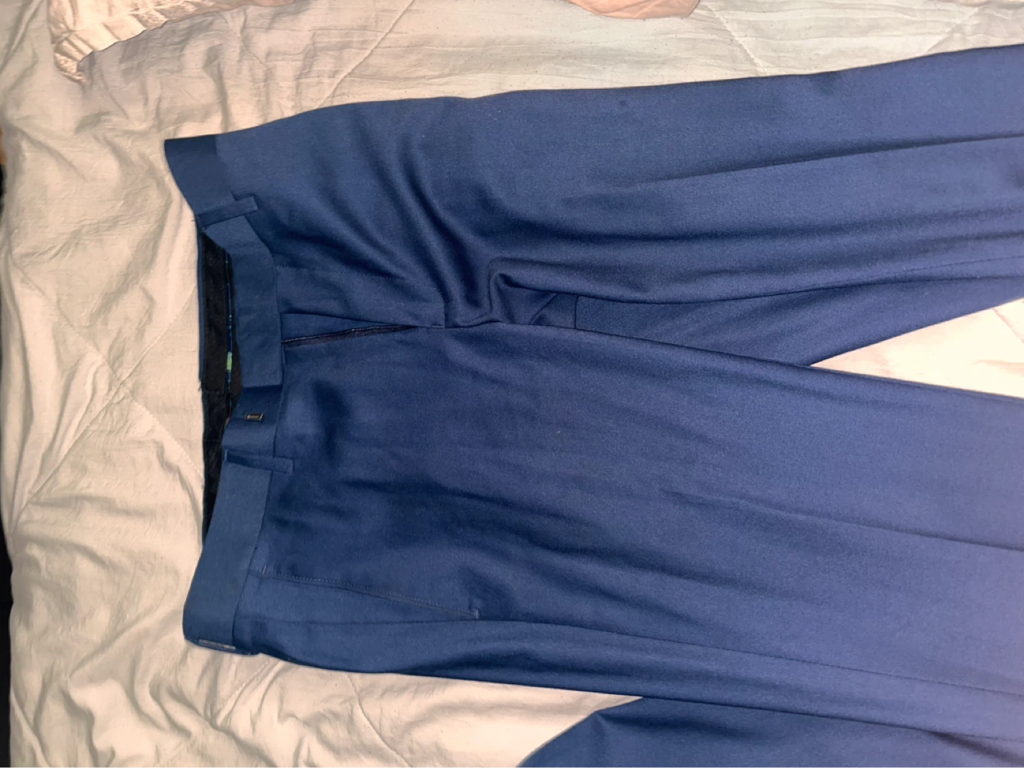 Blue Suit Jacket and Pants - photo 4