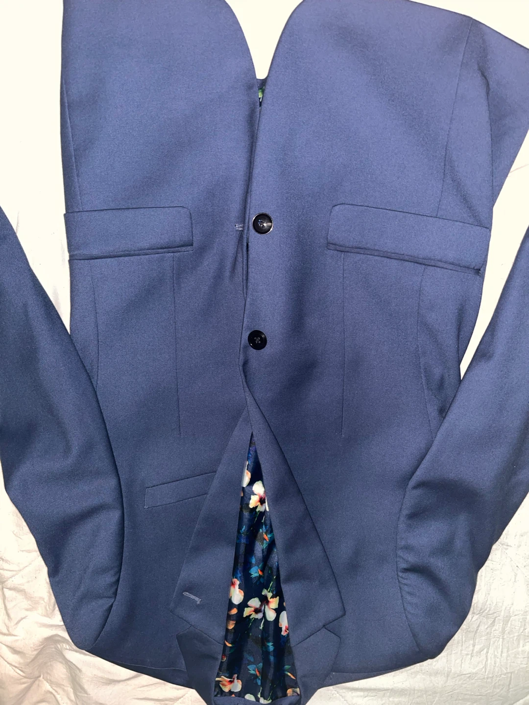 Blue Suit Jacket and Pants - photo 3