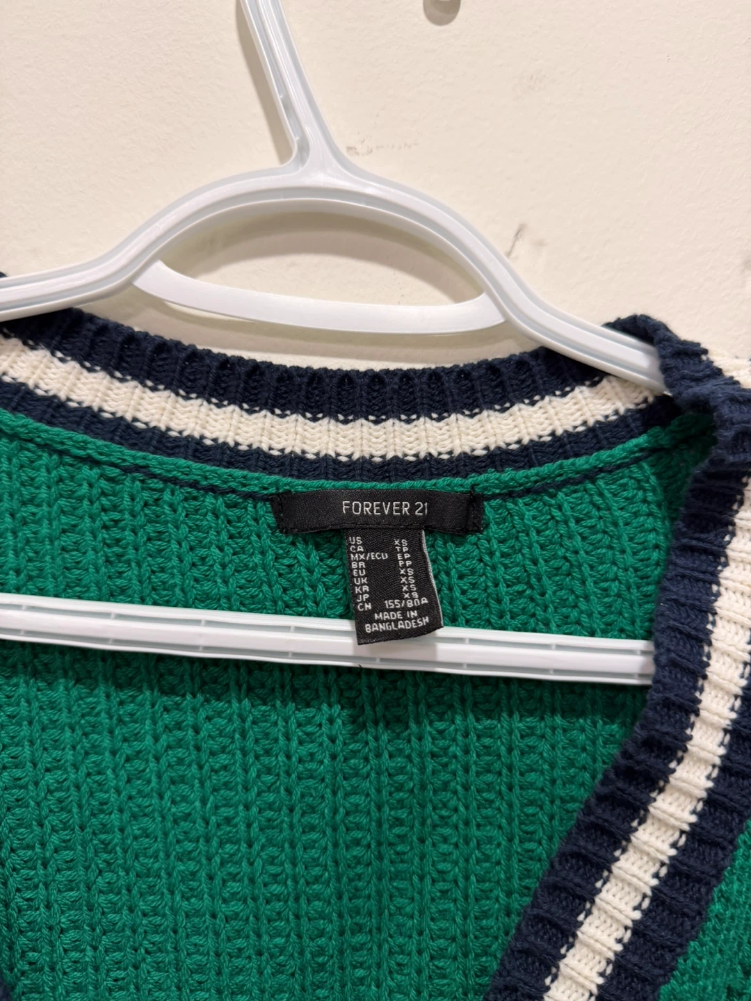 Forever 21 Green Cable Knit Cardigan - photo 5