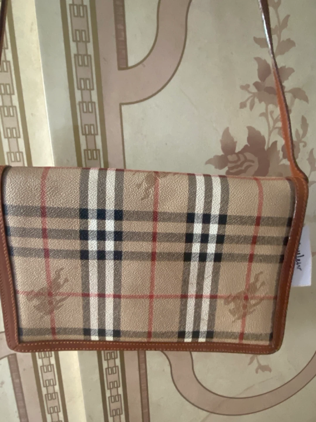 Burberry Nova Check Leather Trim Shoulder Bag - photo 5
