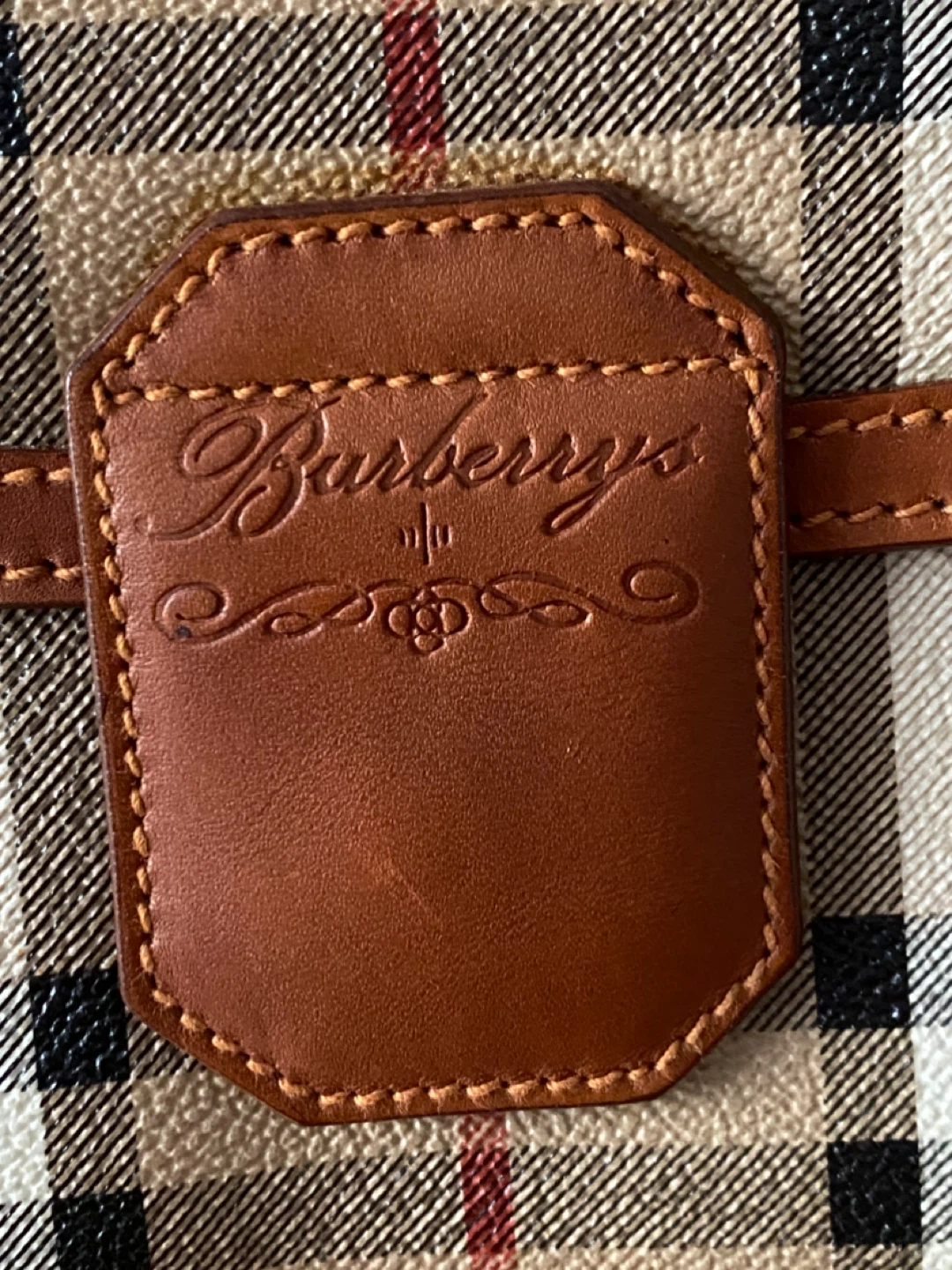 Burberry Nova Check Leather Trim Shoulder Bag - photo 3