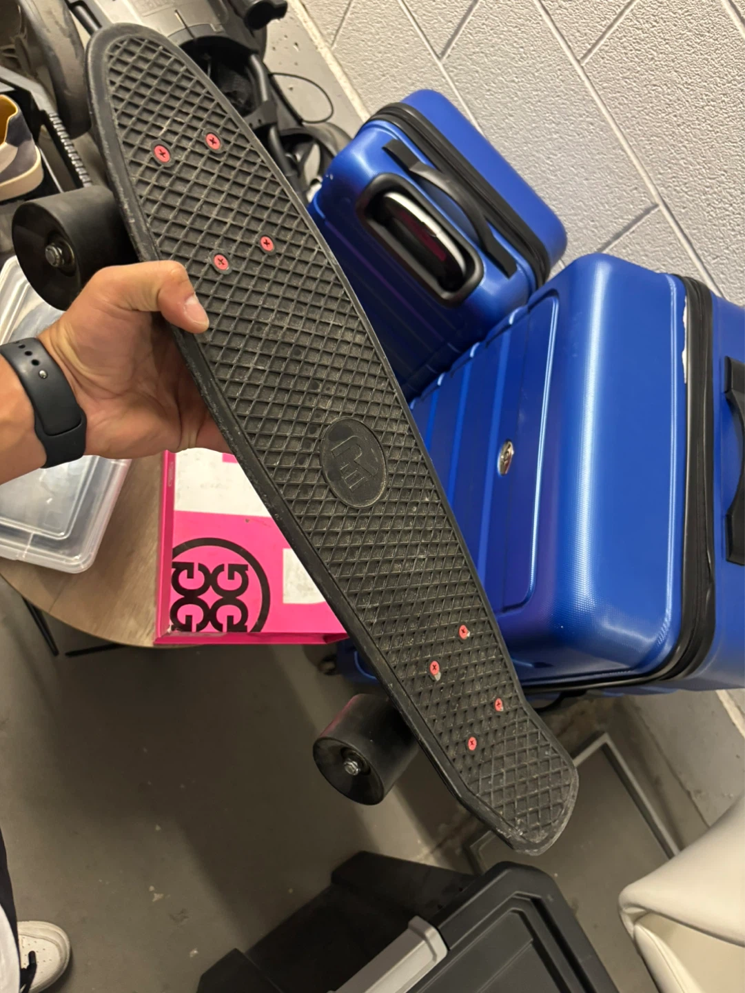 Black Penny Board Style Skateboard