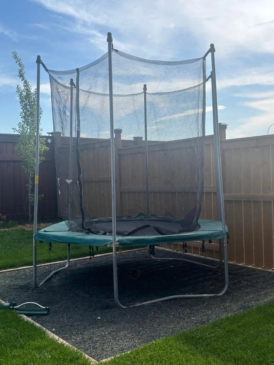 Trampoline with Safety Net