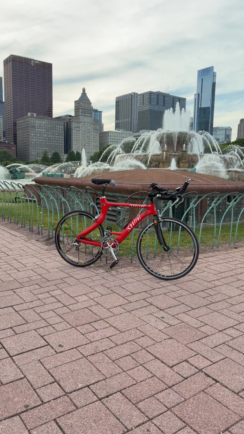 Kestrel Red Carbon Fiber Triathlon Bike - photo 4