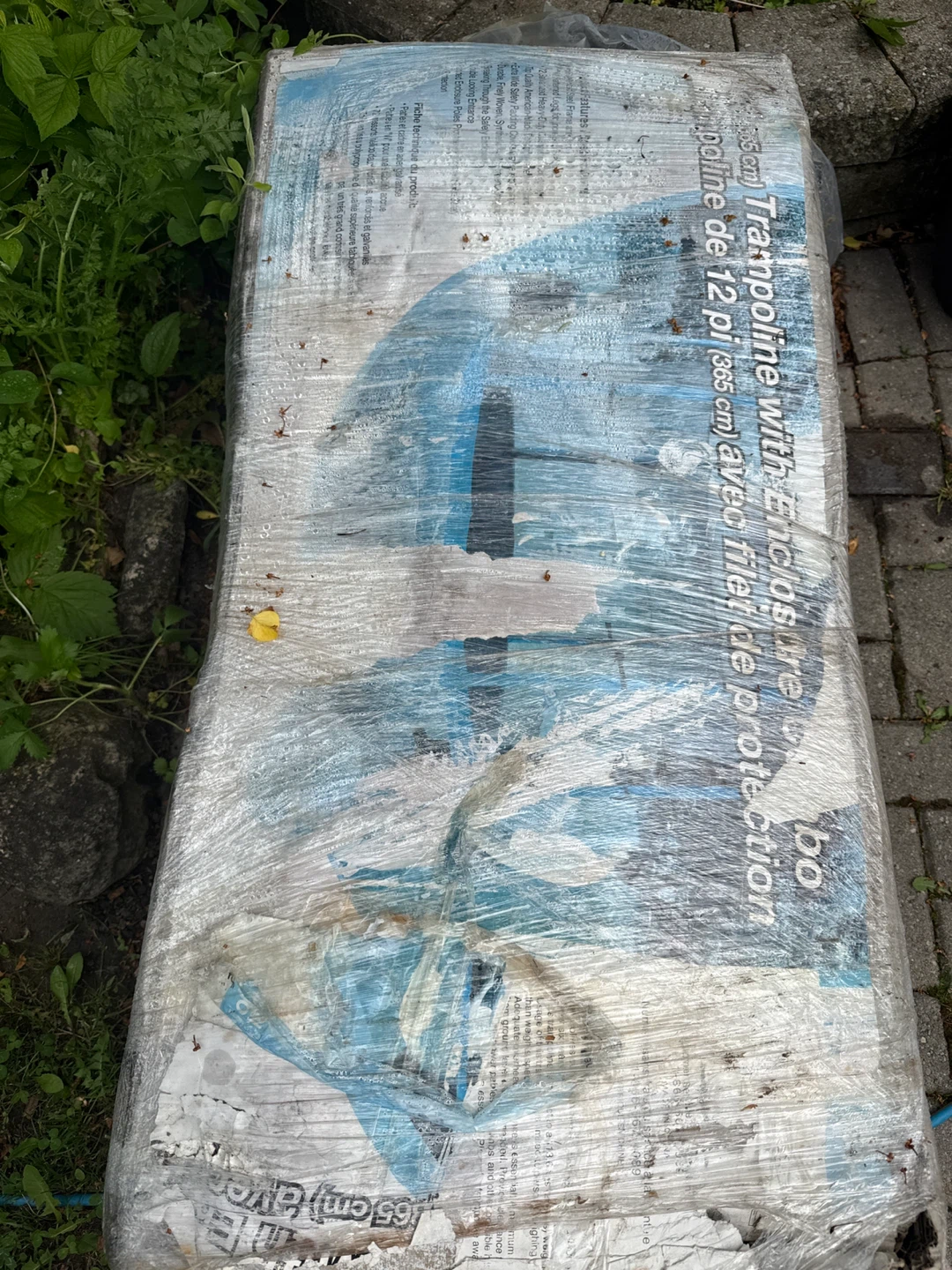 Free Trampoline 12 ft (365 cm) with Enclosure