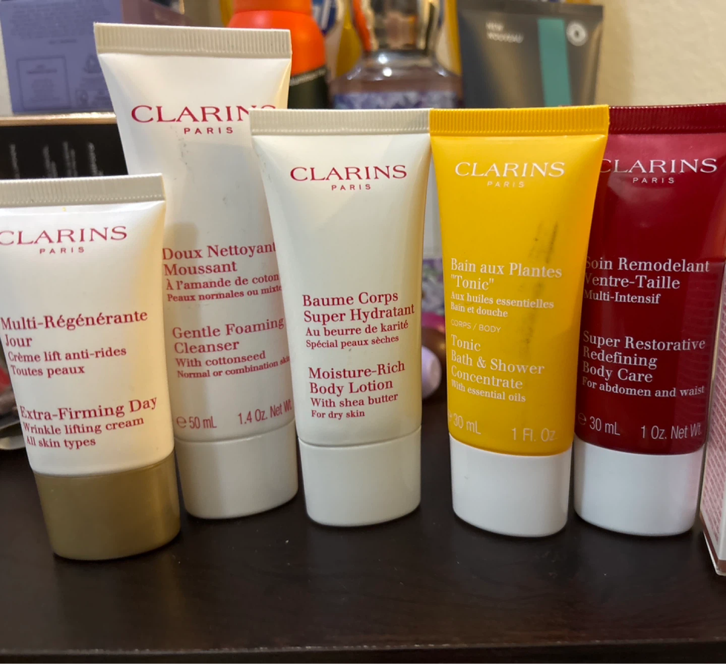 BRAND NEW-Clarins Lot of 5 Skincare Products