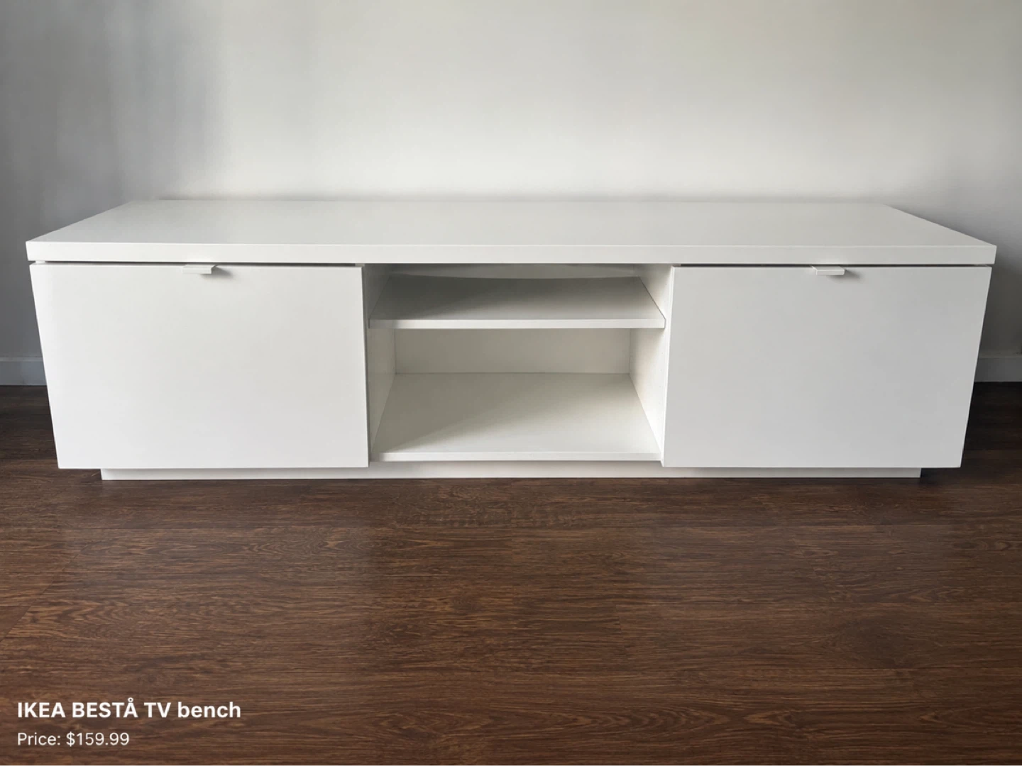 IKEA BESTÅ TV bench - White