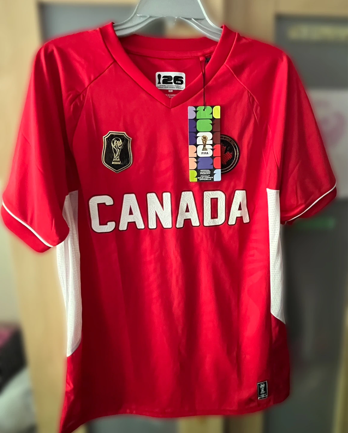 Official FIFA Canada Soccer Jersey
