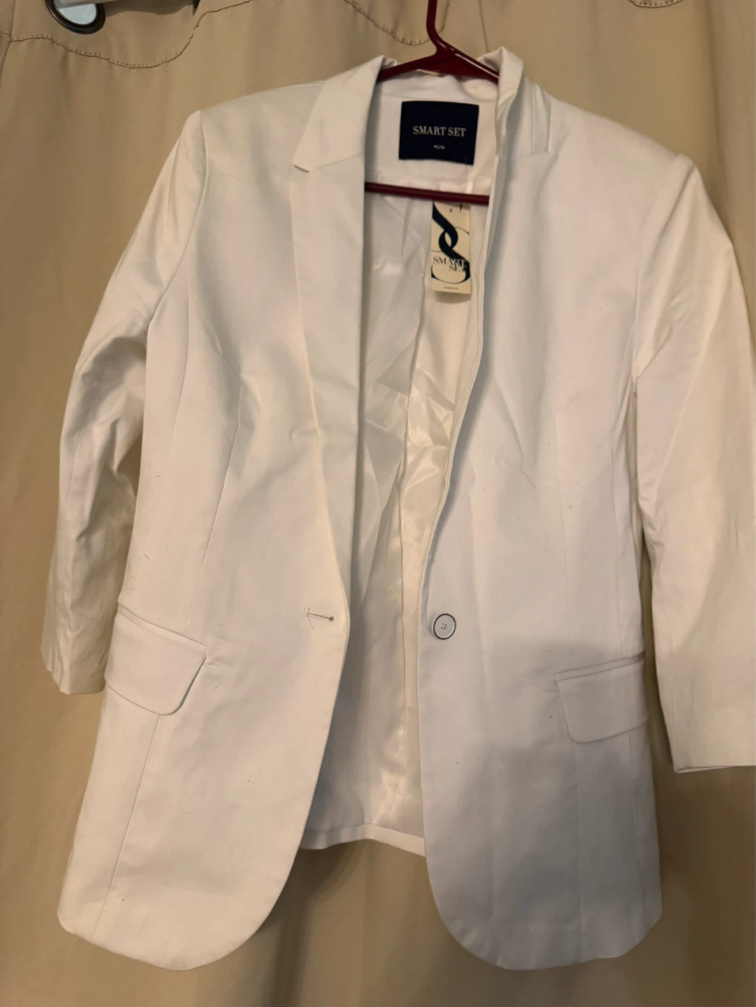 Smart Set White Blazer - M