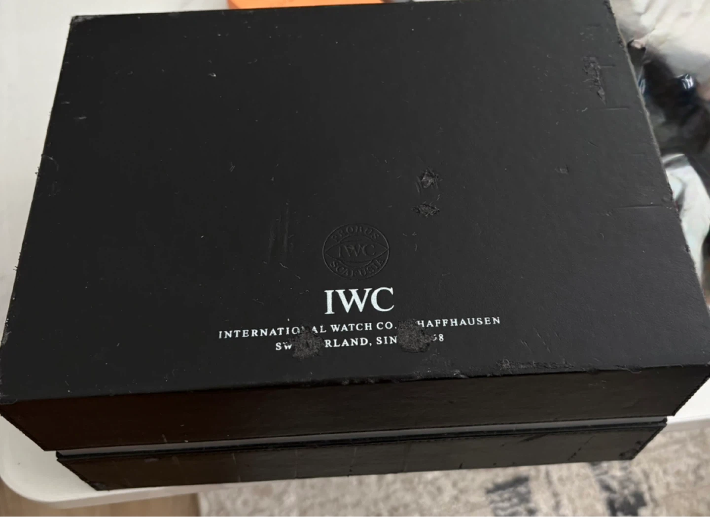 IWC empty Watch Box