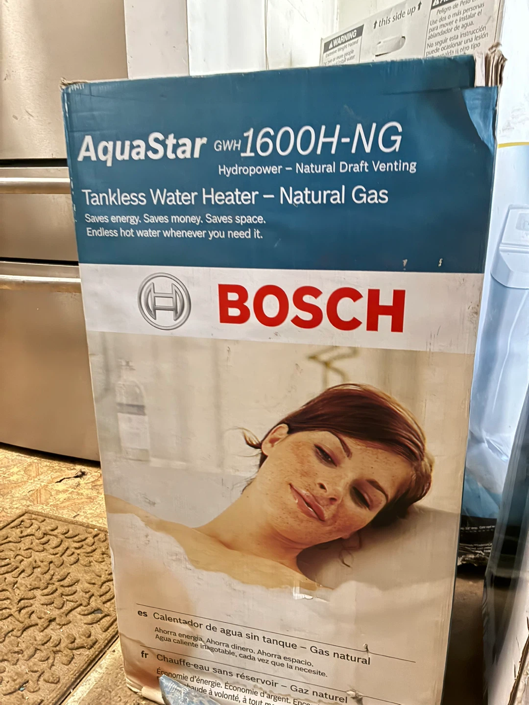 Bosch AquaStar GWH1600H-NG Tankless Water Heater