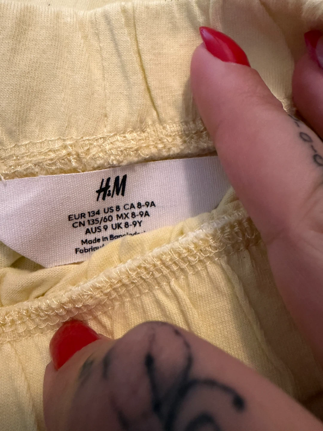 H&M Yellow Outfit - Size 8-9 Years - photo 2