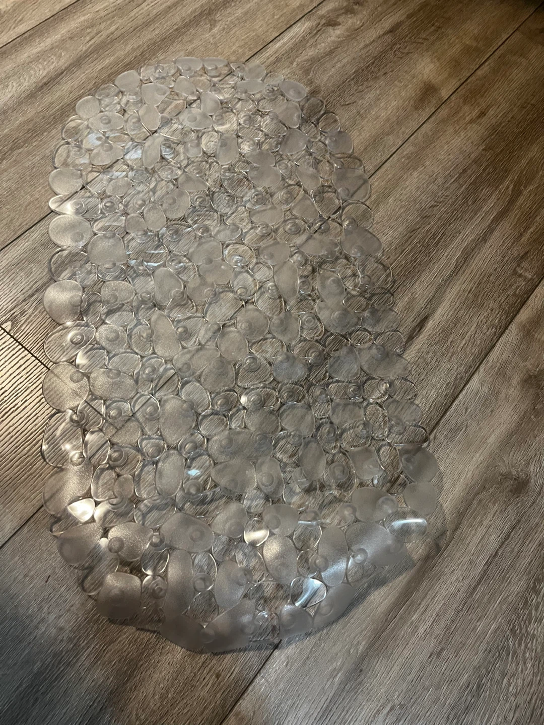 Clear Shower Mat with Suction Cups