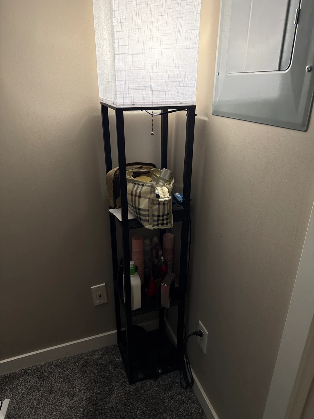 Floor Lamp with Shelves - photo 2