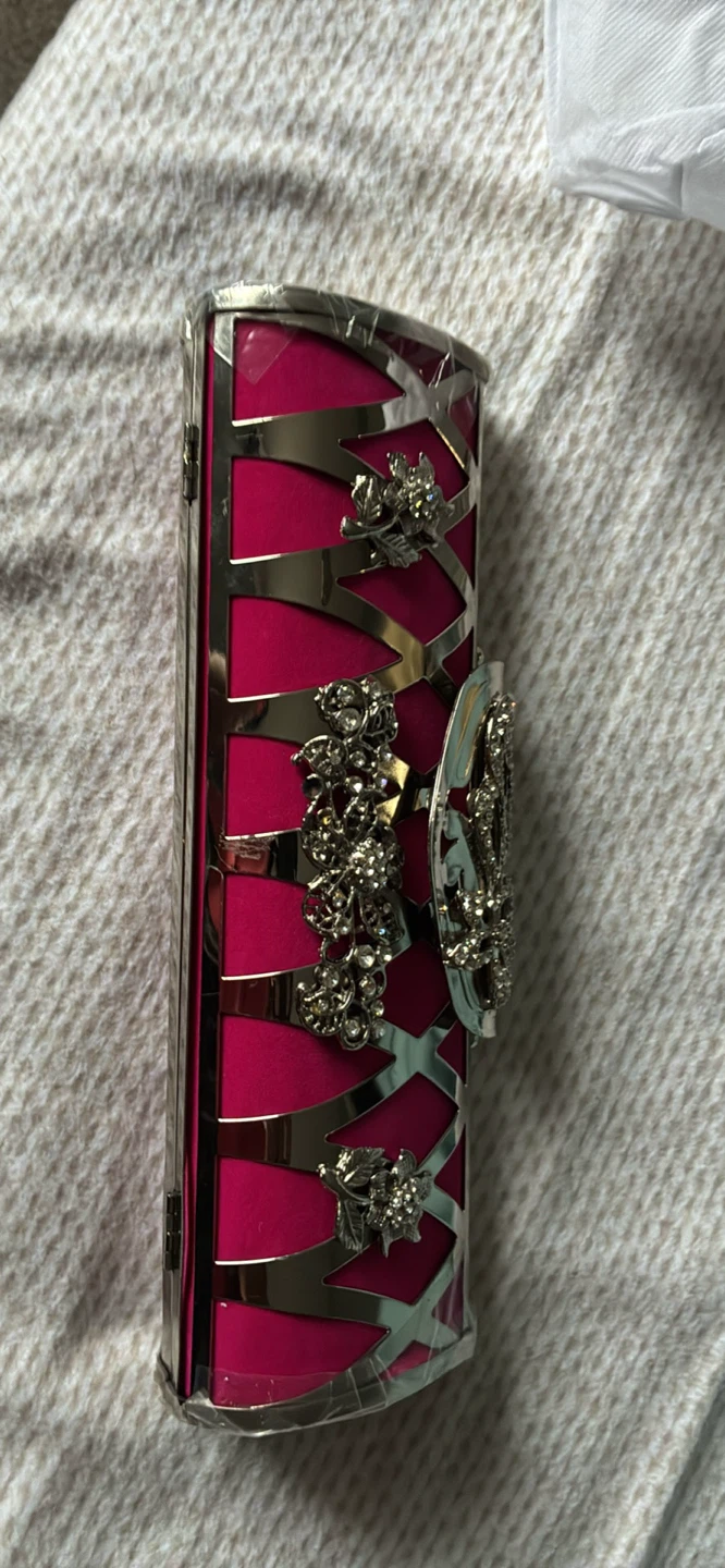 Evening Bag with Rhinestone Clasp  $10 for each or $15 for both - photo 5