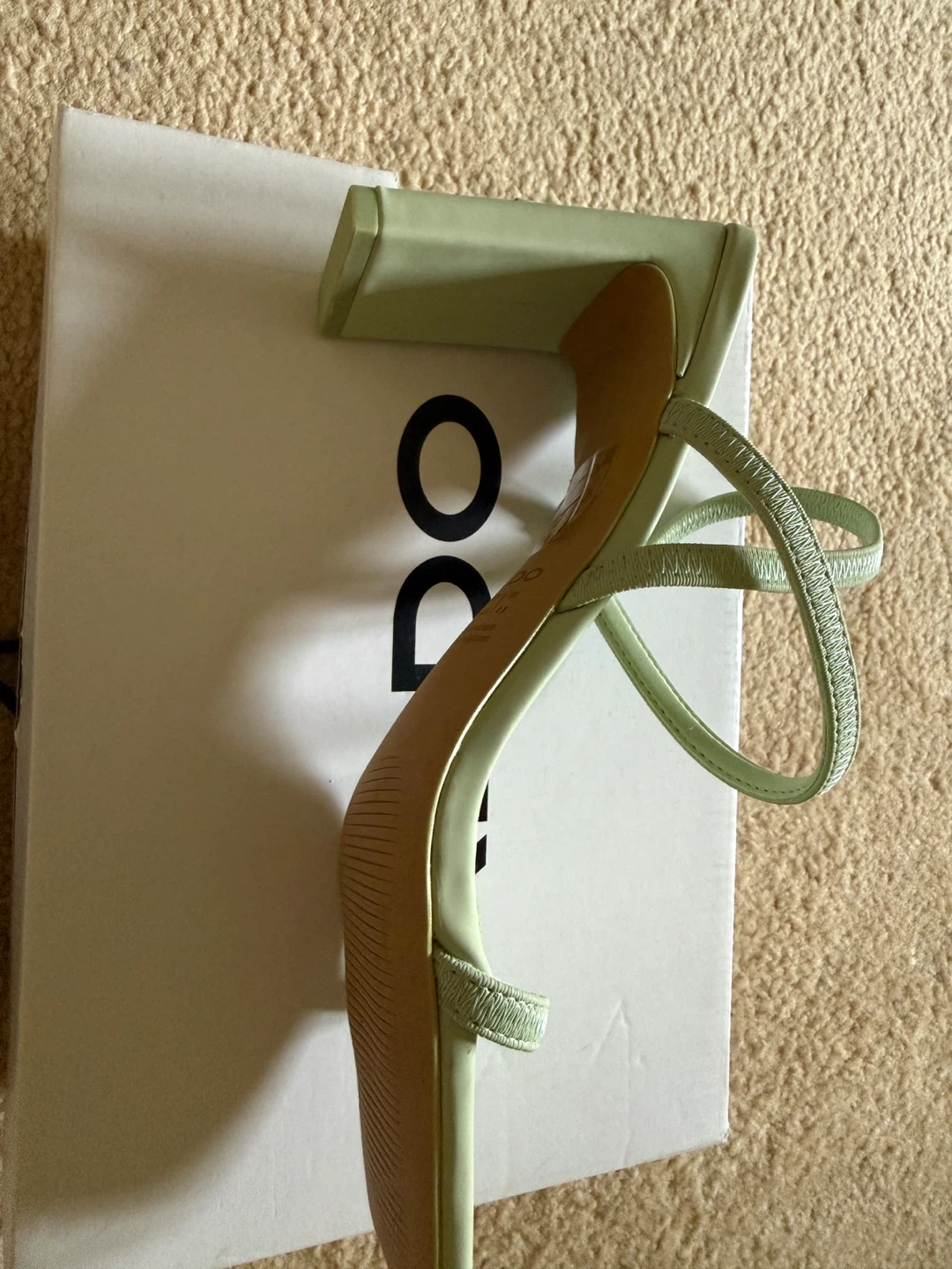 ALDO Okurr Women's Green Strappy Heeled Sandals - Size 8 - photo 2