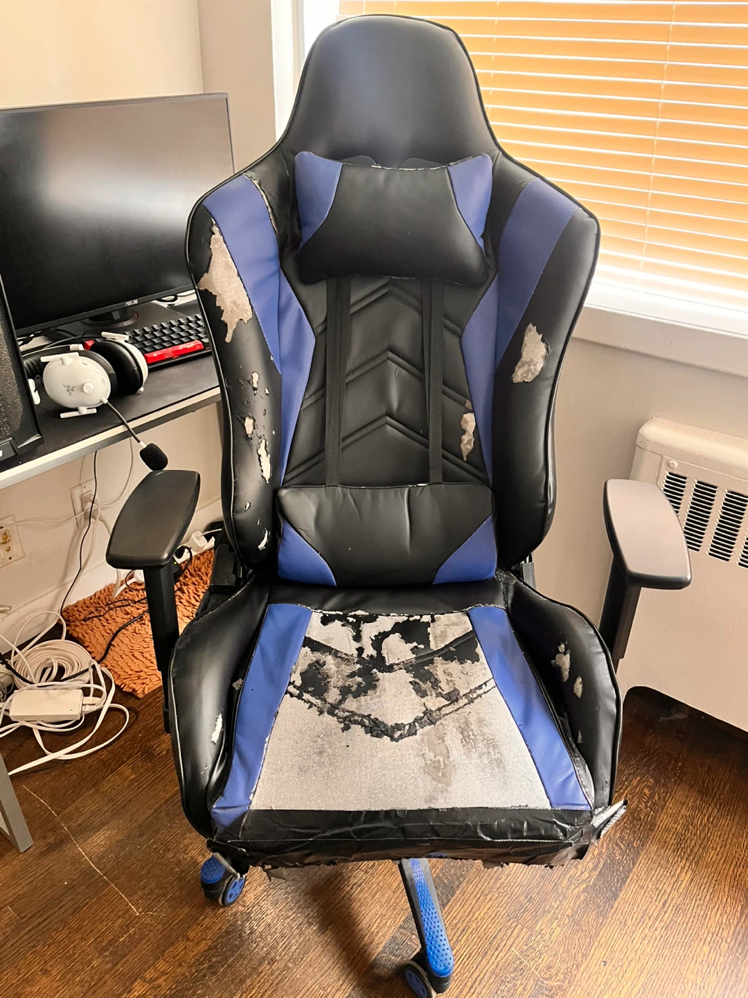 Gaming Chair - Black/Blue