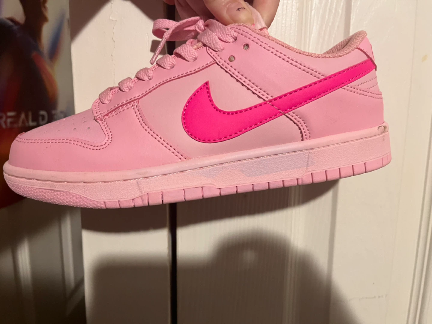 Nike Dunk Low Triple Pink Women's Size 7