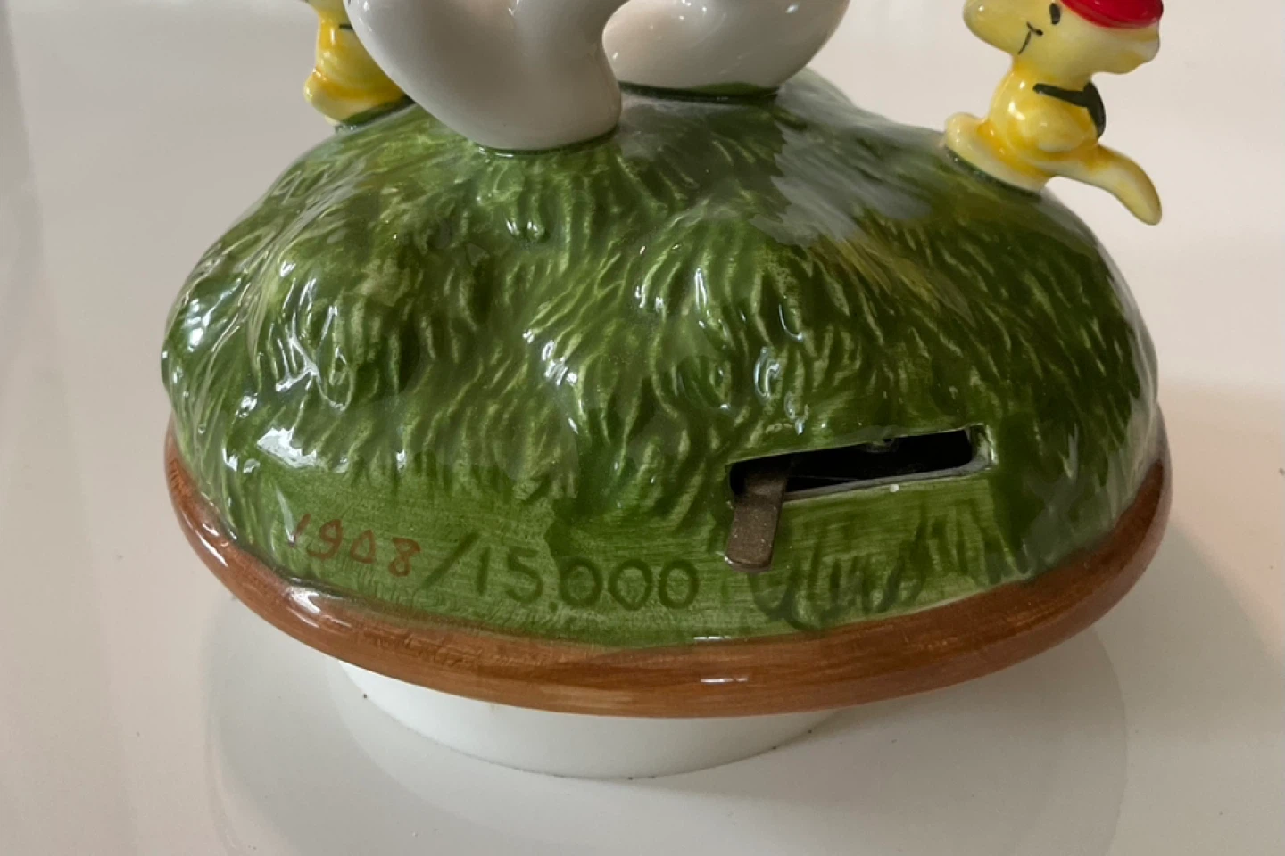 Vintage Snoopy Woodstock Scout Schmid Music Box - 1984 - photo 5