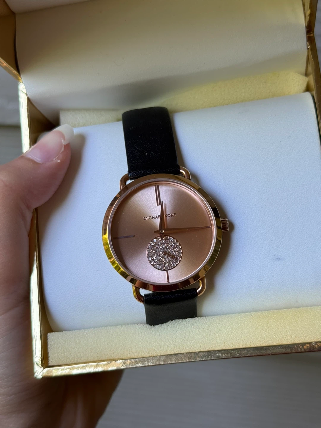 Michael Kors Rose Gold Watch - Never worn in original box!