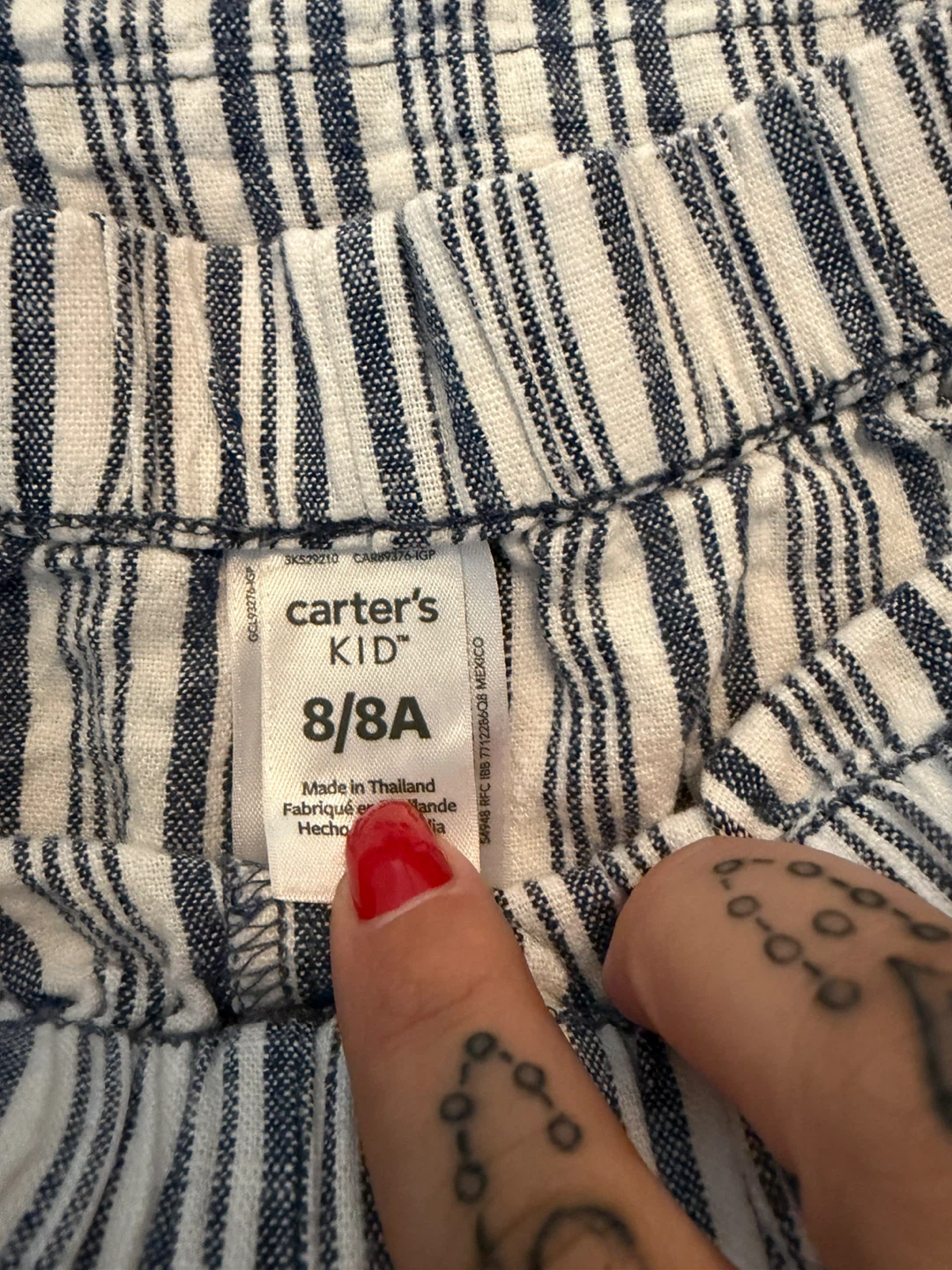 Carter's Kid Striped Tank Top and Shorts Set - photo 3