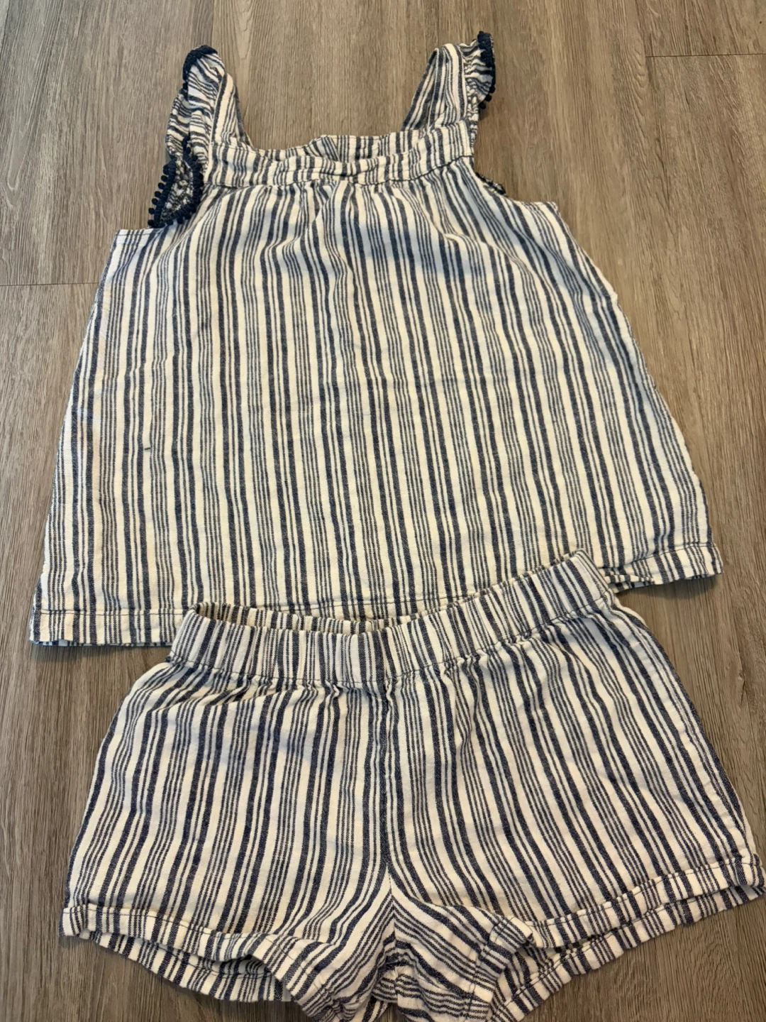 Carter's Kid Striped Tank Top and Shorts Set - photo 2