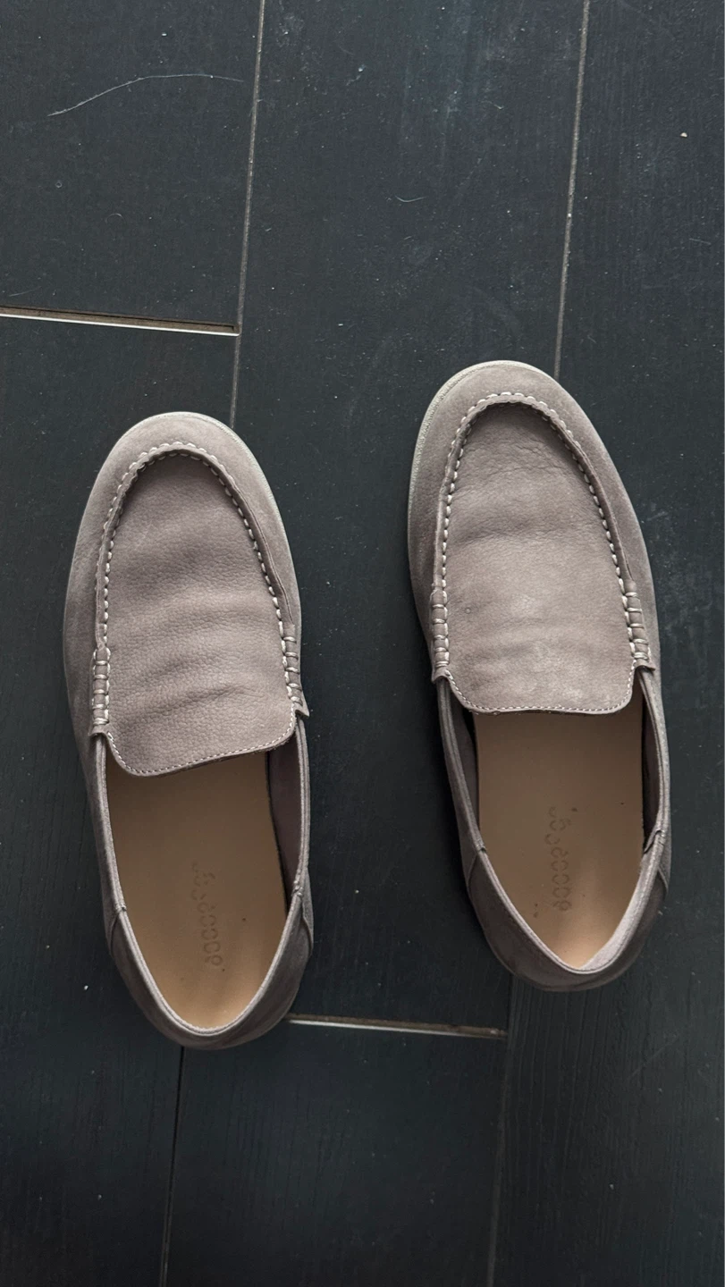 Suede Loafers