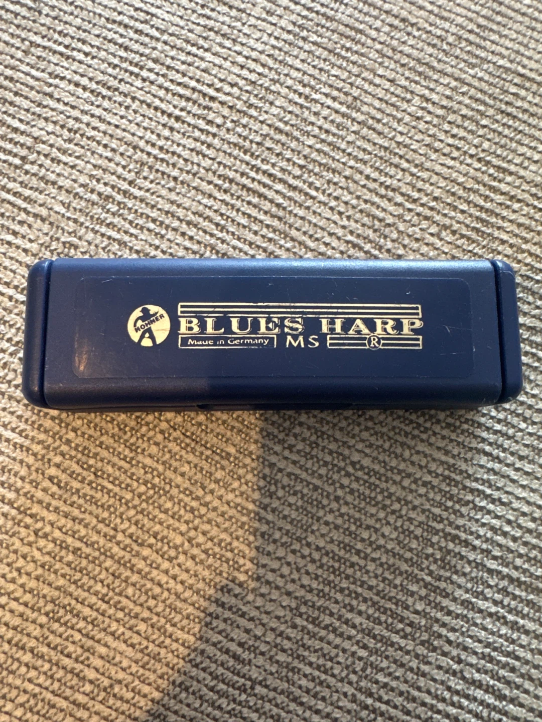 Blues harp harmonica