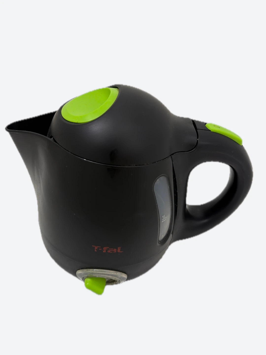 T-FAL Black Electric Kettle 1L w/temp settings and auto shut-off