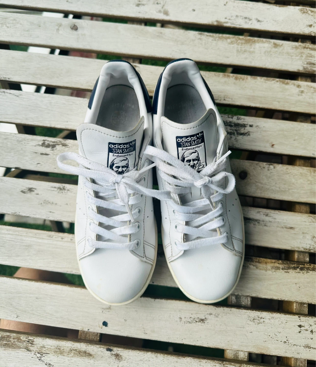 Adidas Stan Smith Leather Sneakers Men’s 8.5 - photo 4