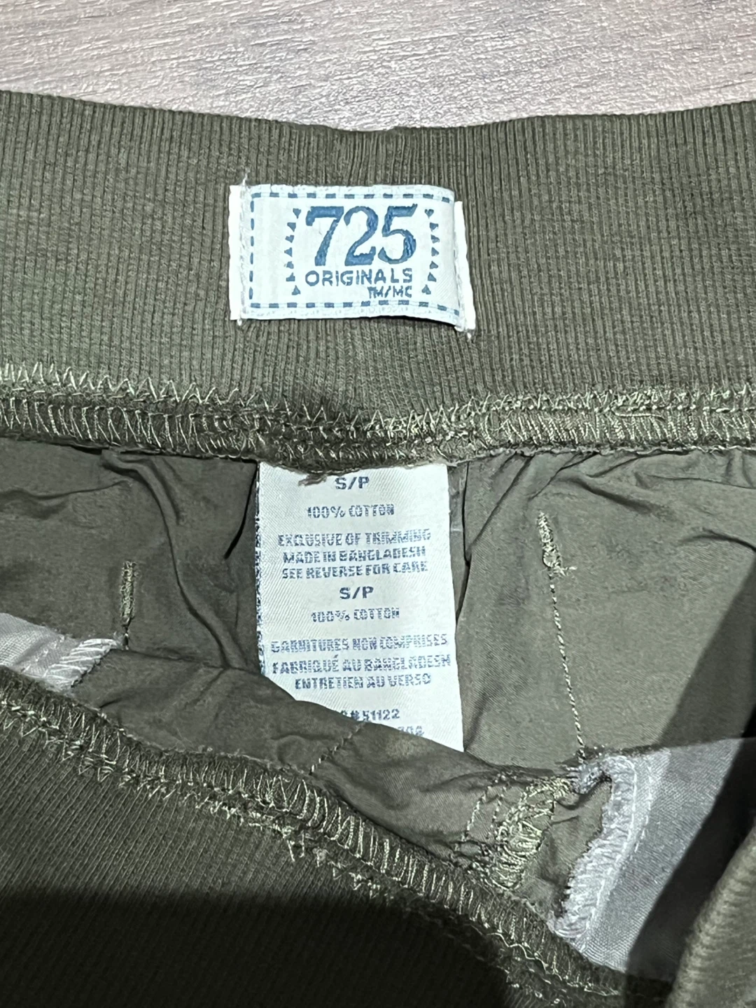 725 Originals Olive Green Shorts - photo 3