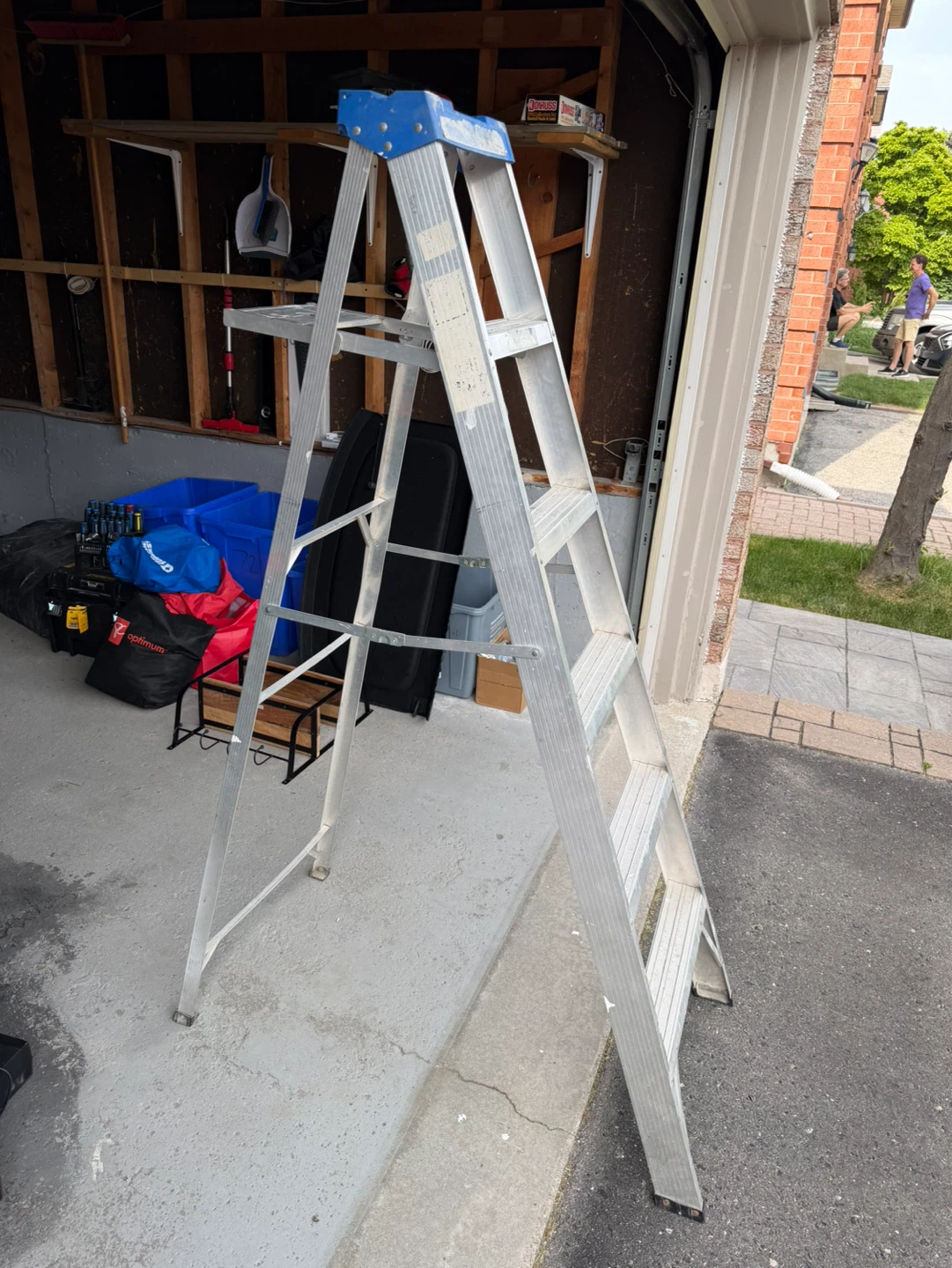 Lite Products Inc. 6 foot Portable 6-Step Ladder