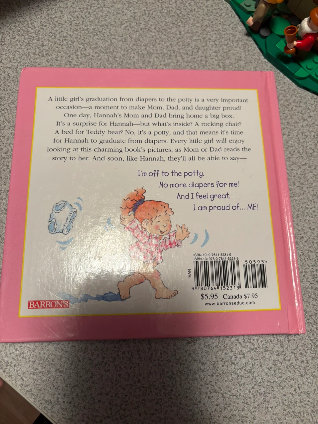 The Potty Book for girls by Barron's - photo 2