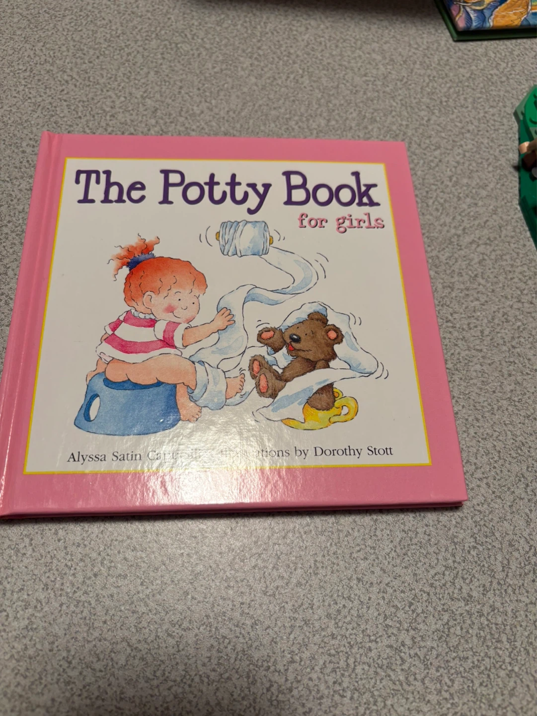 The Potty Book for girls by Barron's