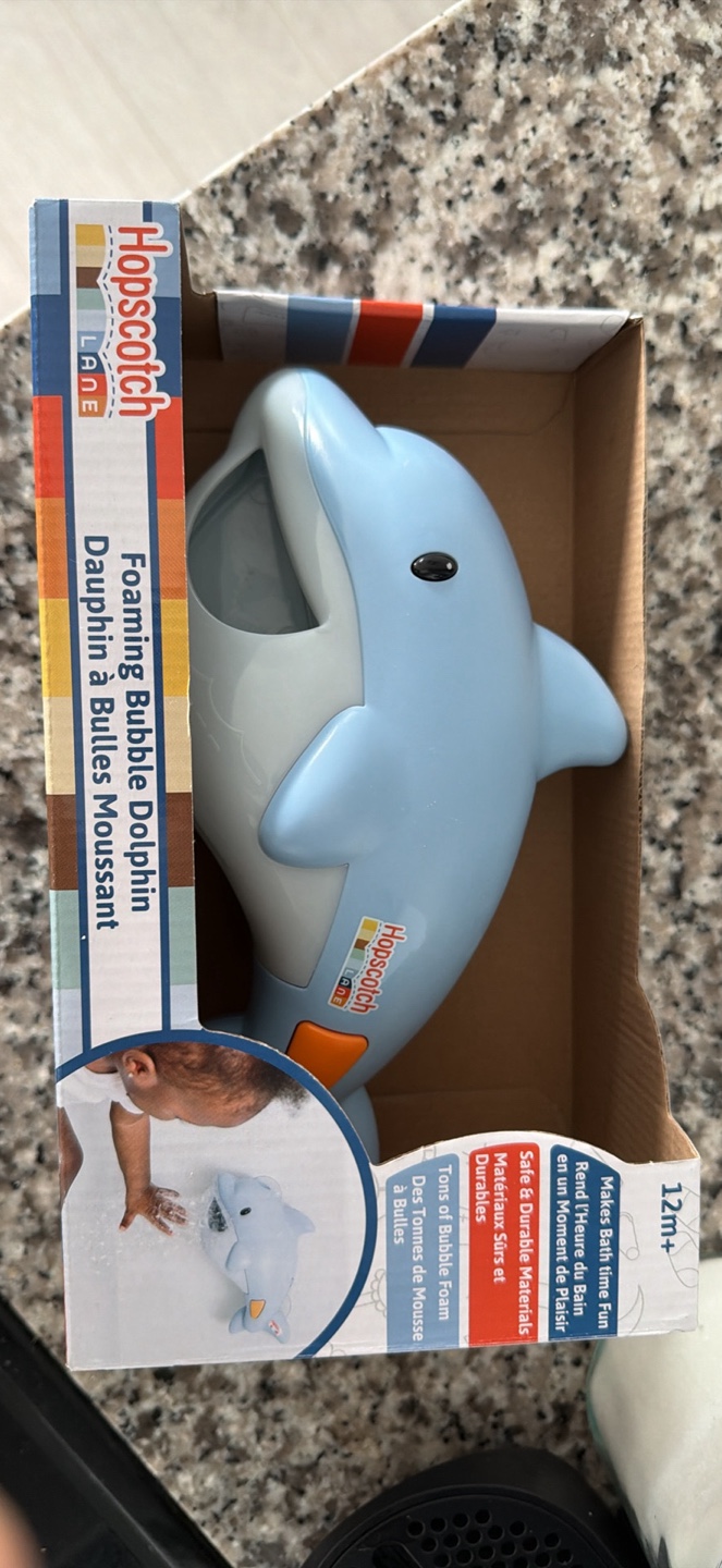 Hopscotch Lane Foaming Bubble Dolphin Bath Toy