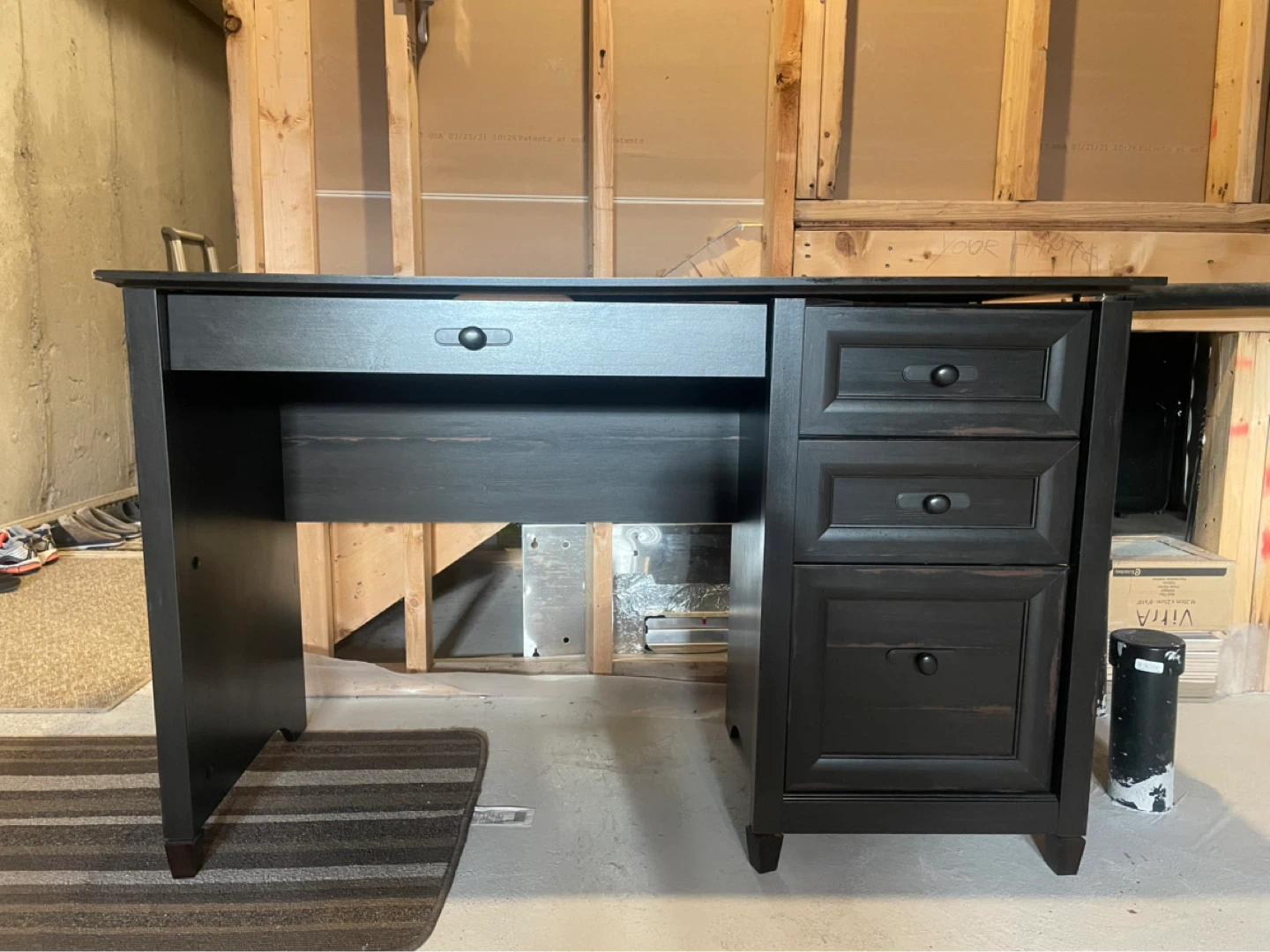 Espresso Writing Desk