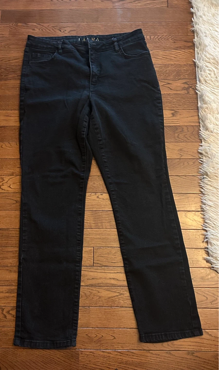 Laura Jeans Black Size 14
