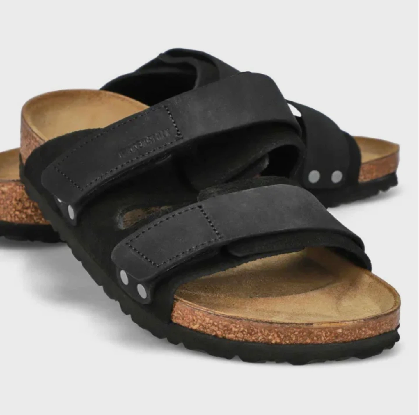 Black Birkenstock Uji  Sandals