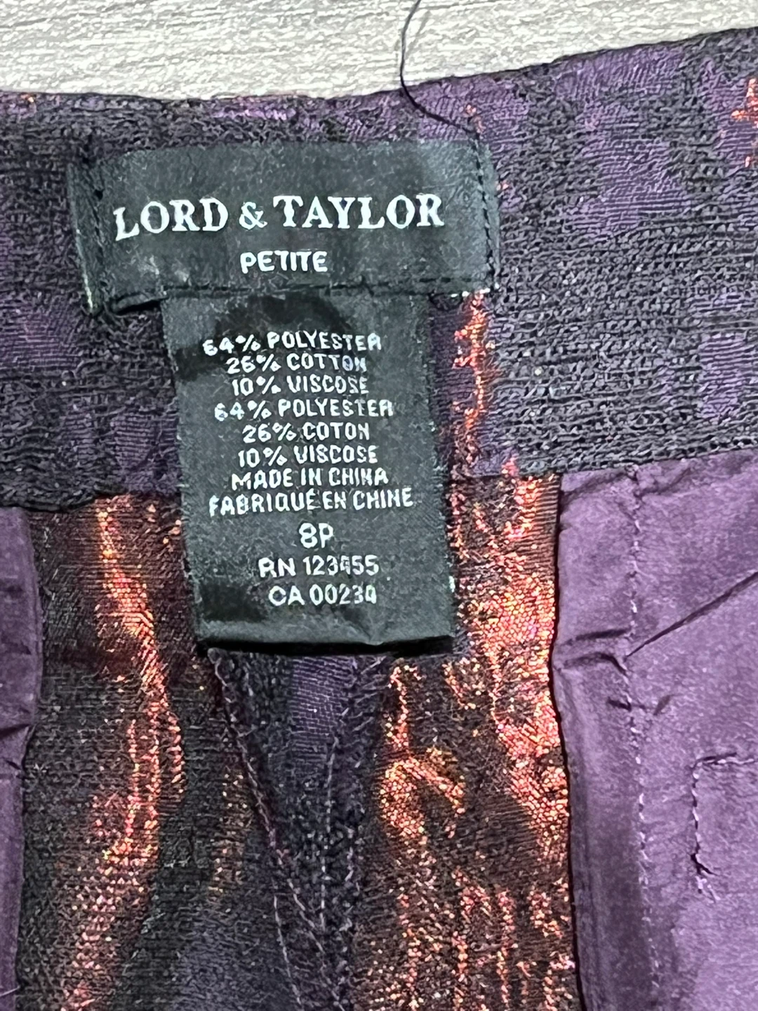 Lord & Taylor Petite Size 8P Pants - photo 4