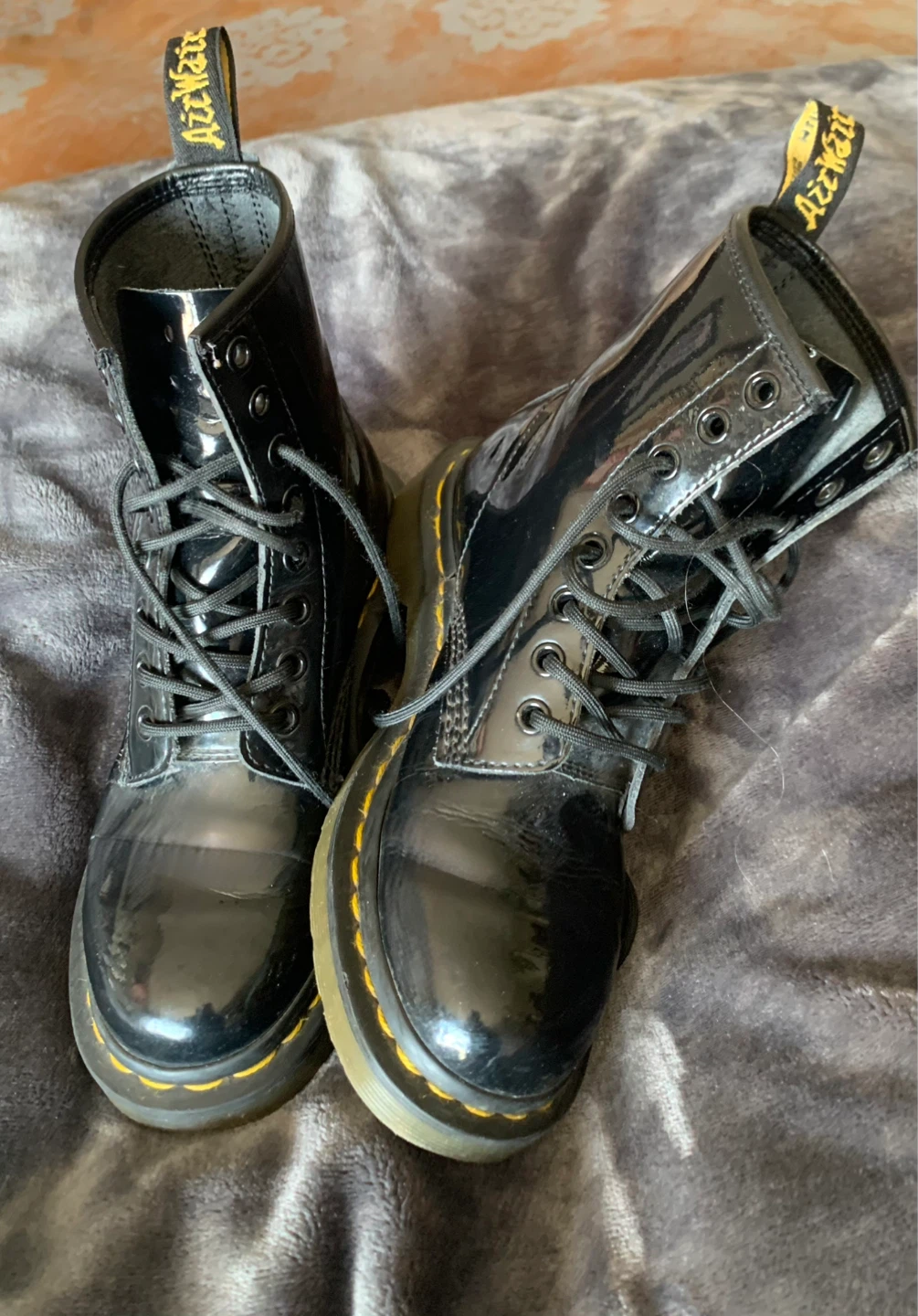 Dr. Martens Patent Leather Boots