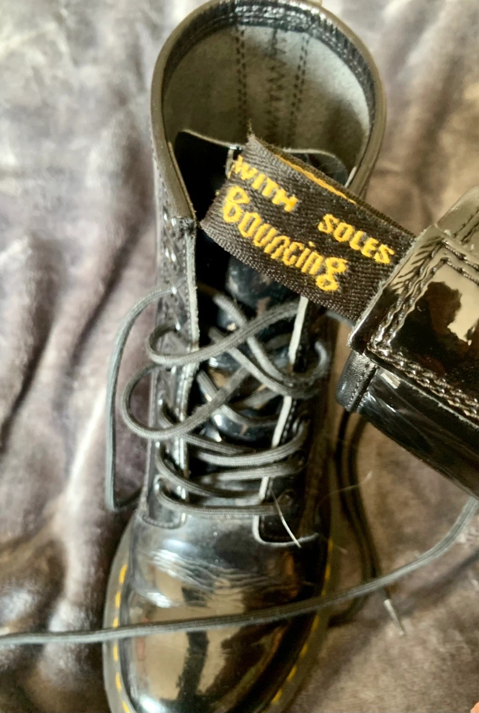 Dr. Martens Patent Leather Boots - photo 4