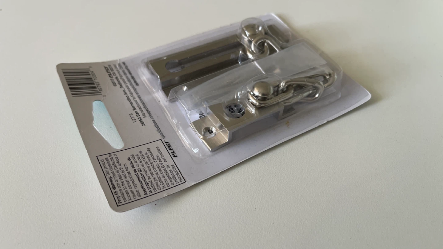 Security Door Chain Lock BRAND NEW - photo 3