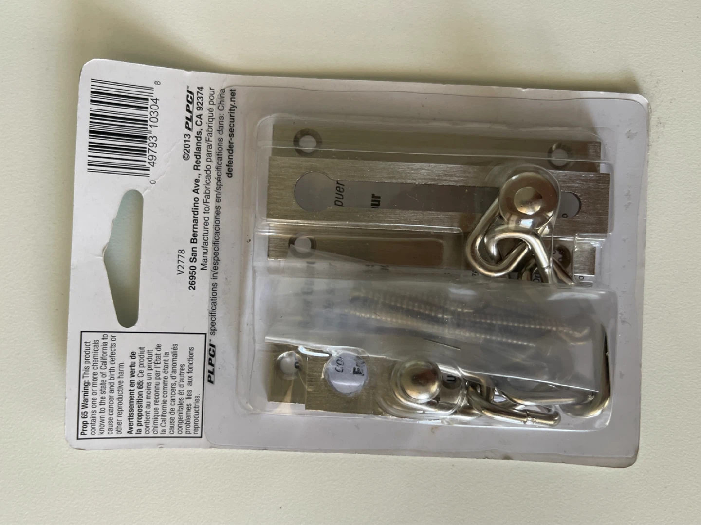 Security Door Chain Lock BRAND NEW - photo 5
