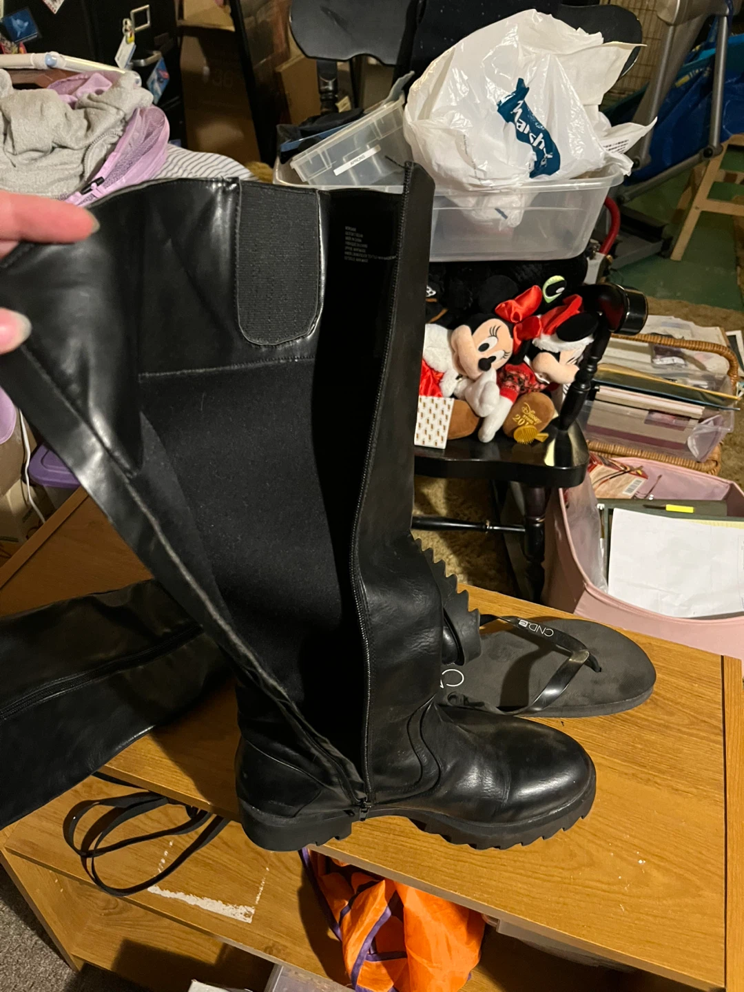 Black Morgane Knee-High Boots - photo 5