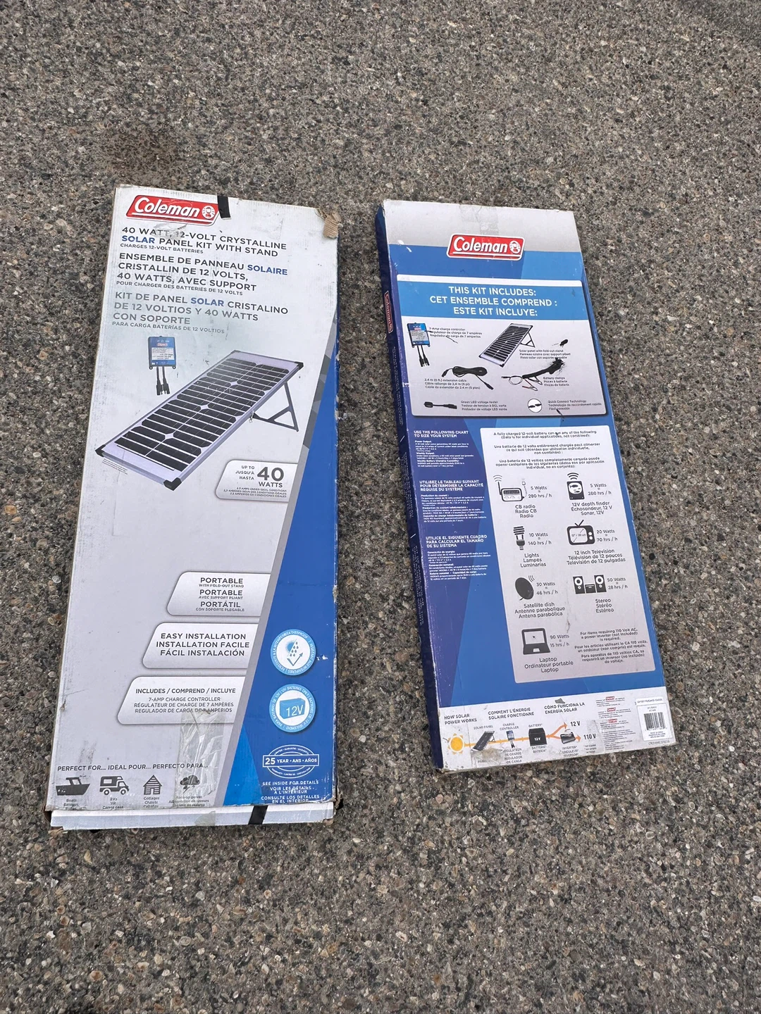 40 Watt Solar Panel with Stand - photo 3