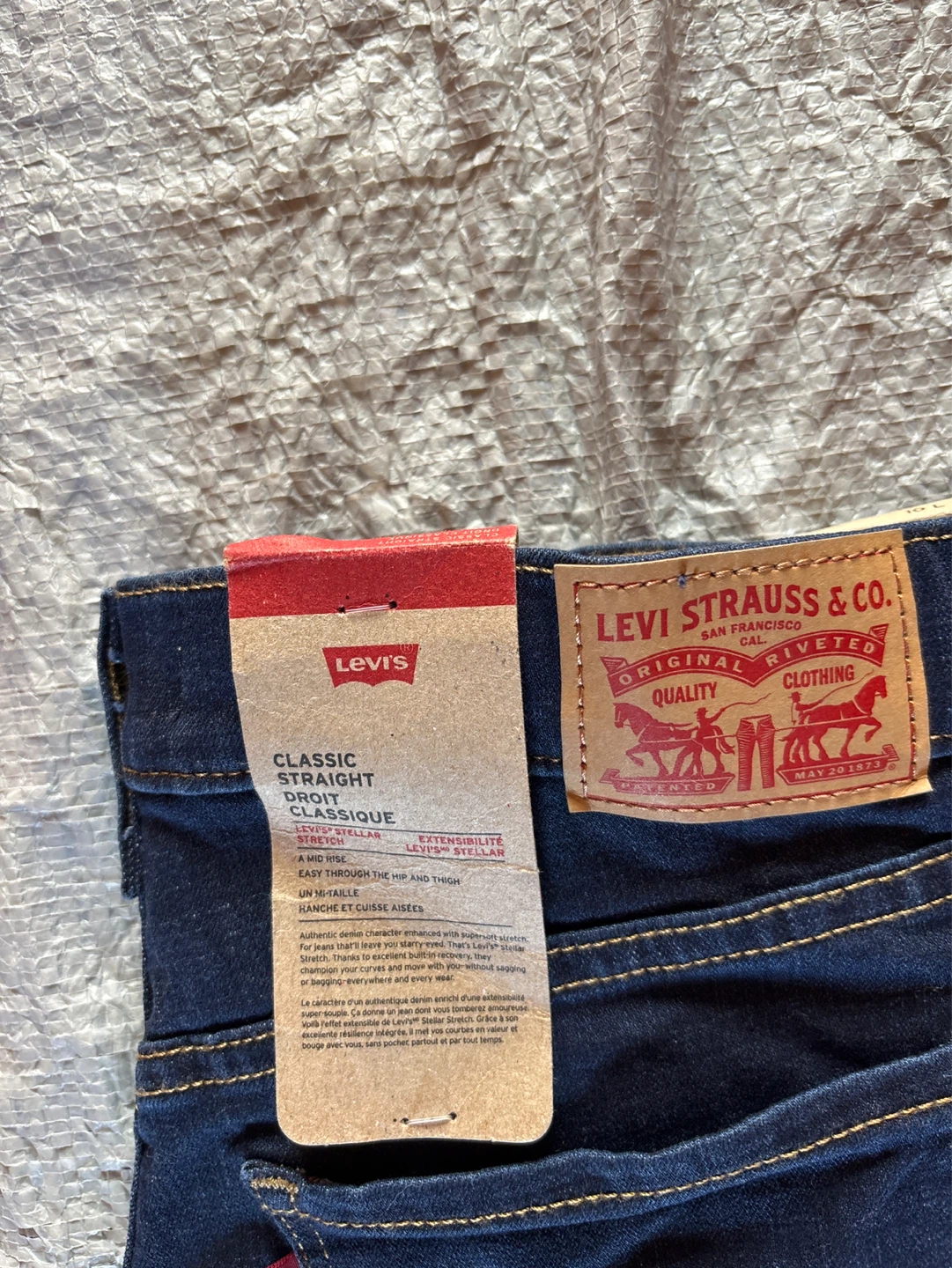 Ladies Levi's Classic Straight Jeans - Size 10 L - photo 2