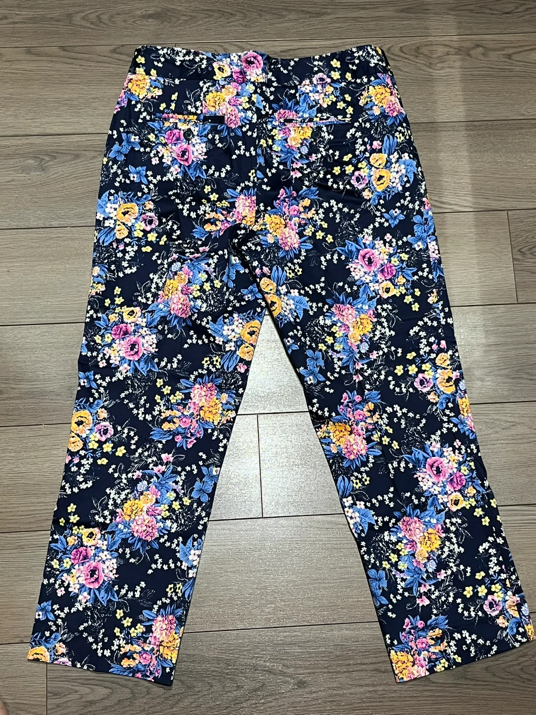 Laundry by Shelli Segal Floral Pants Size 6 - photo 2