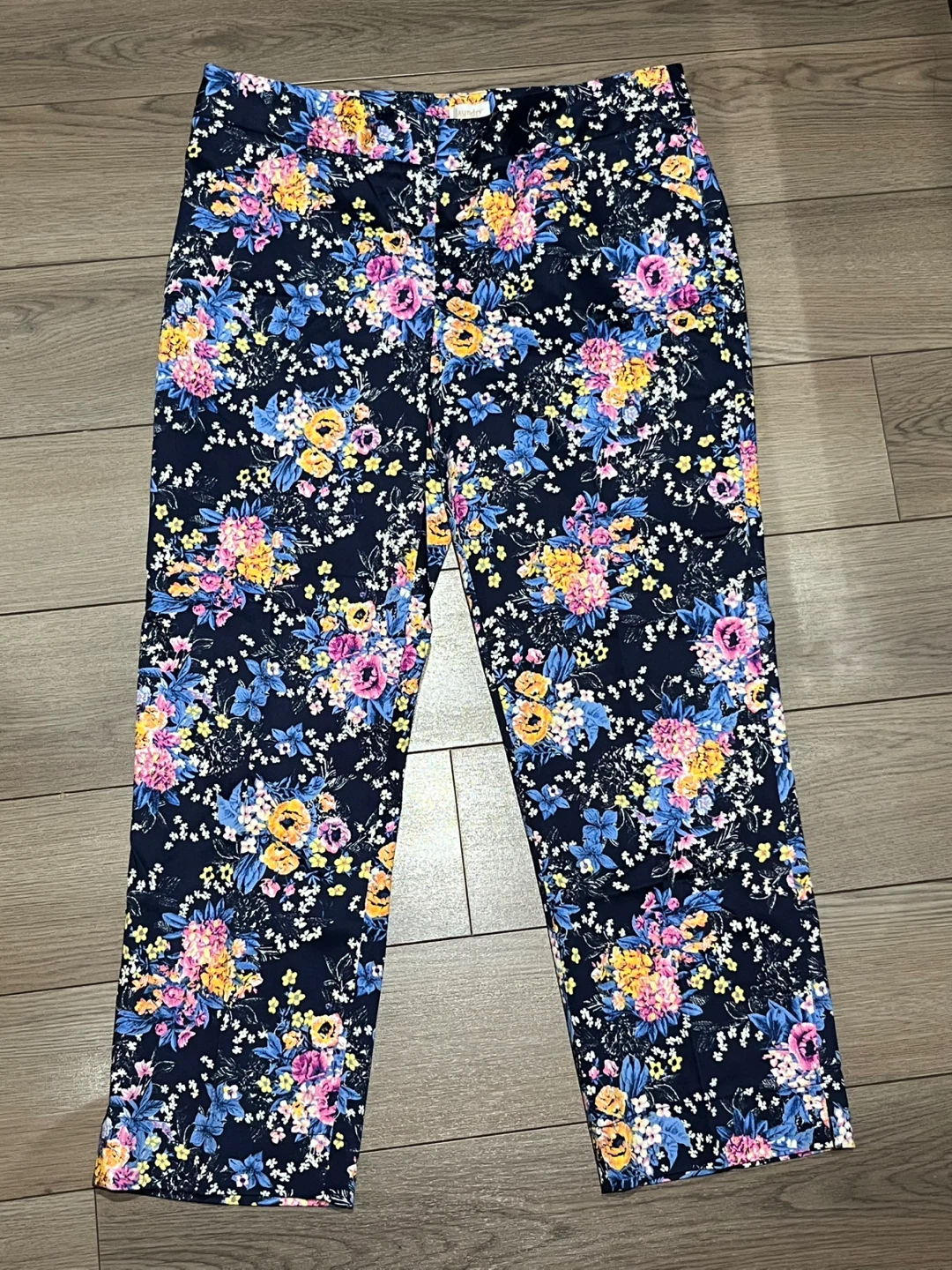 Laundry by Shelli Segal Floral Pants Size 6