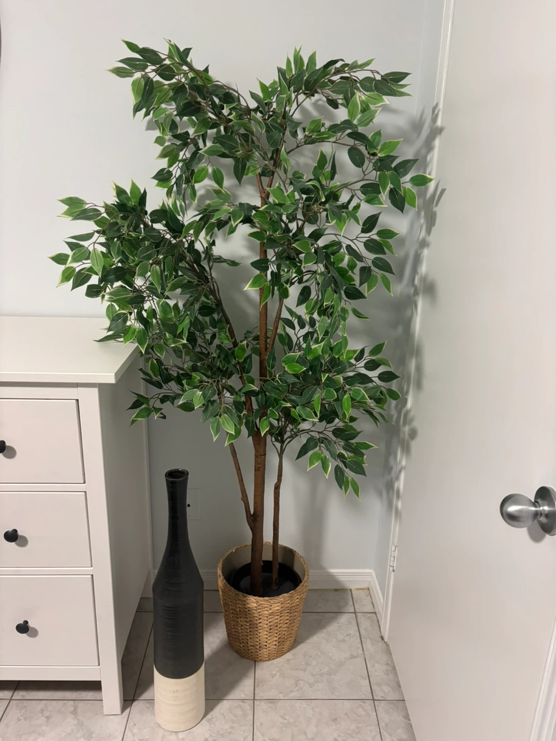 Artificial Ficus Tree + Vase - photo 2