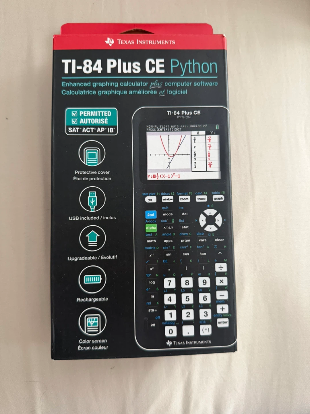Texas Instruments TI-84 Plus CE Python Graphing Calculator - photo 2